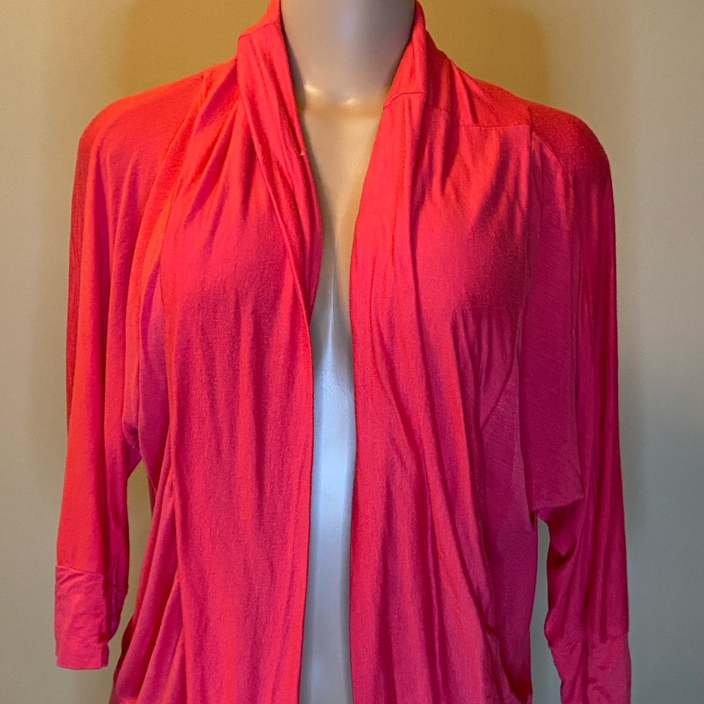 Ginger G Vibrant Pink Cardigan‎